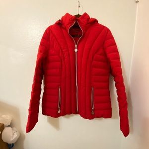 Nautica size large red puffer jacket.
